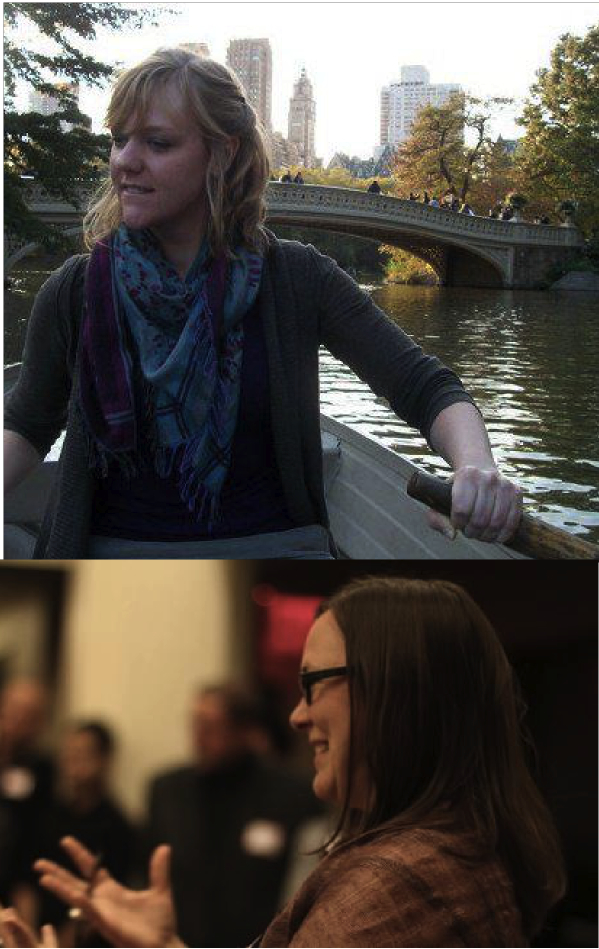 Emily Scott and Mieke Vandersall