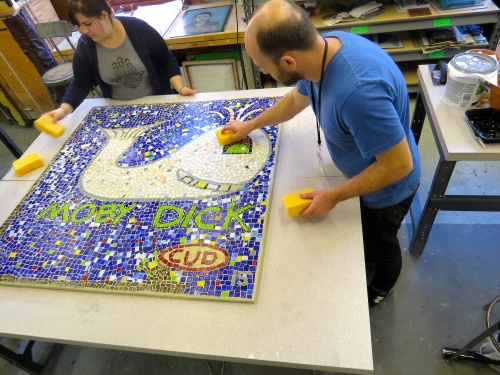 PIECE BY PIECE- the Mosaic “Selfie” (a collaboration with UrbanGlass)