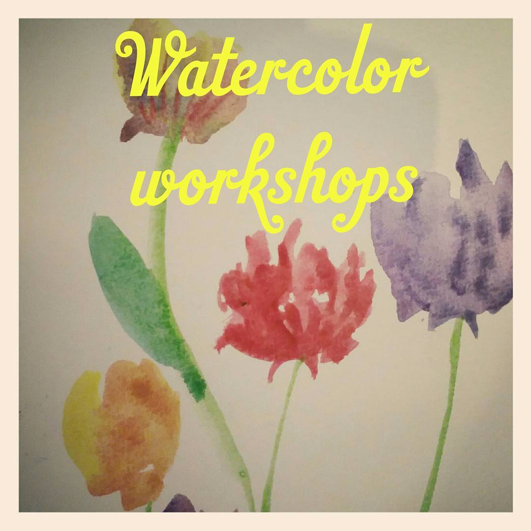 Intro to Watercolor Workshop at Private Picassos