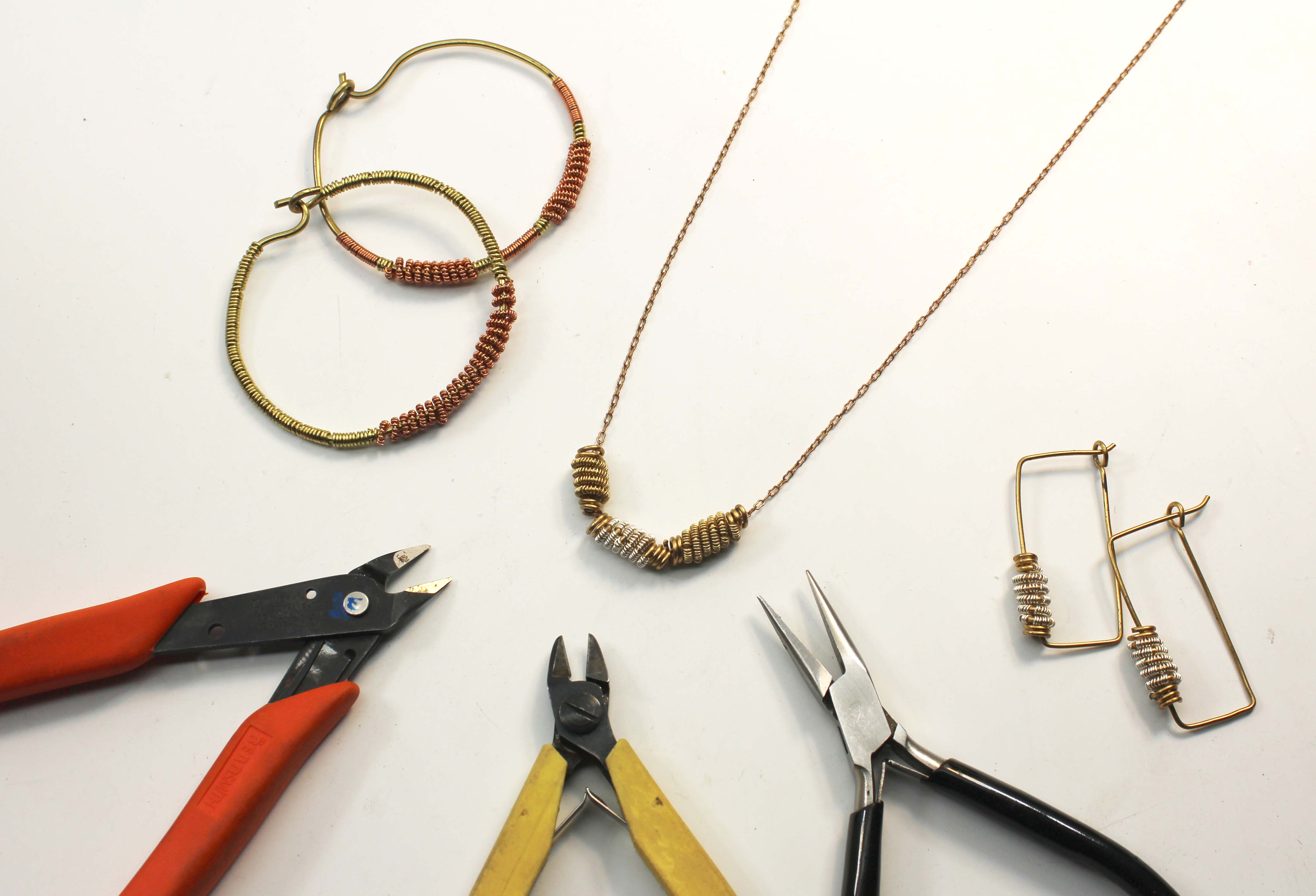 Intro to Jewelry Making: Coiled Wire Beads