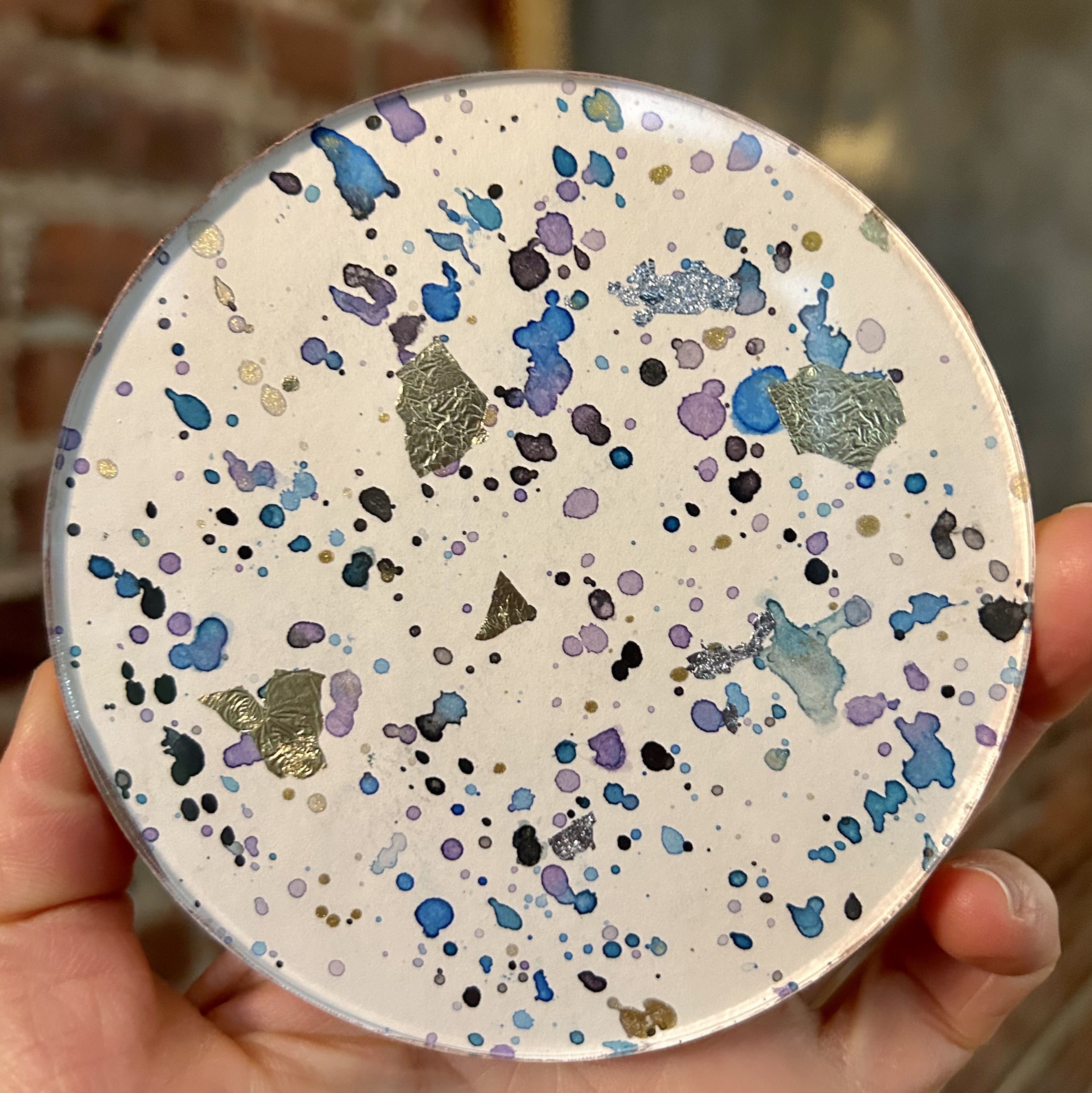 Watercolor Coasters (Outdoors)