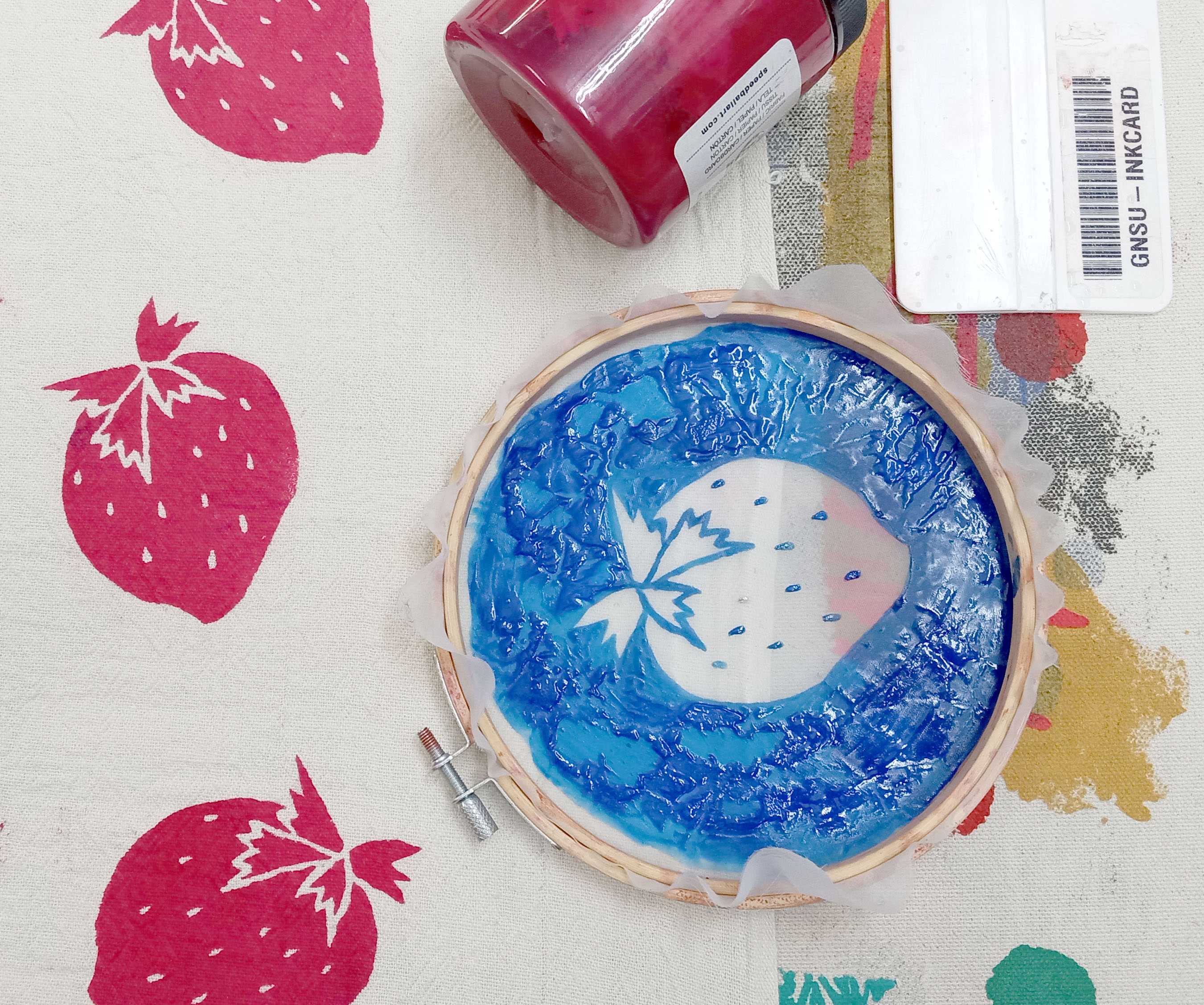 Teeny Tiny Screen Print Project