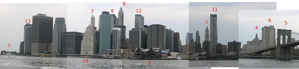 sorta what you see from Brooklyn Bridge Park