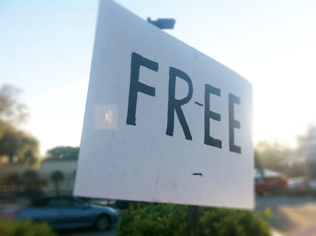 free things are free