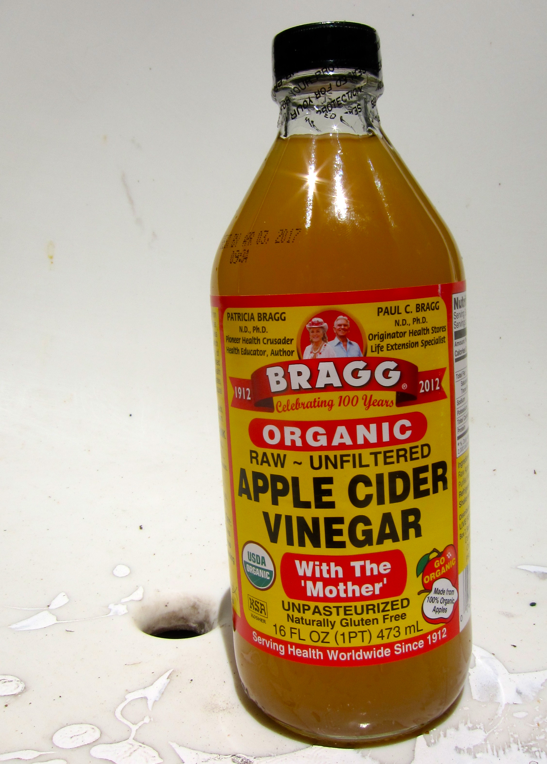 The star of the show, apple cider vinegar