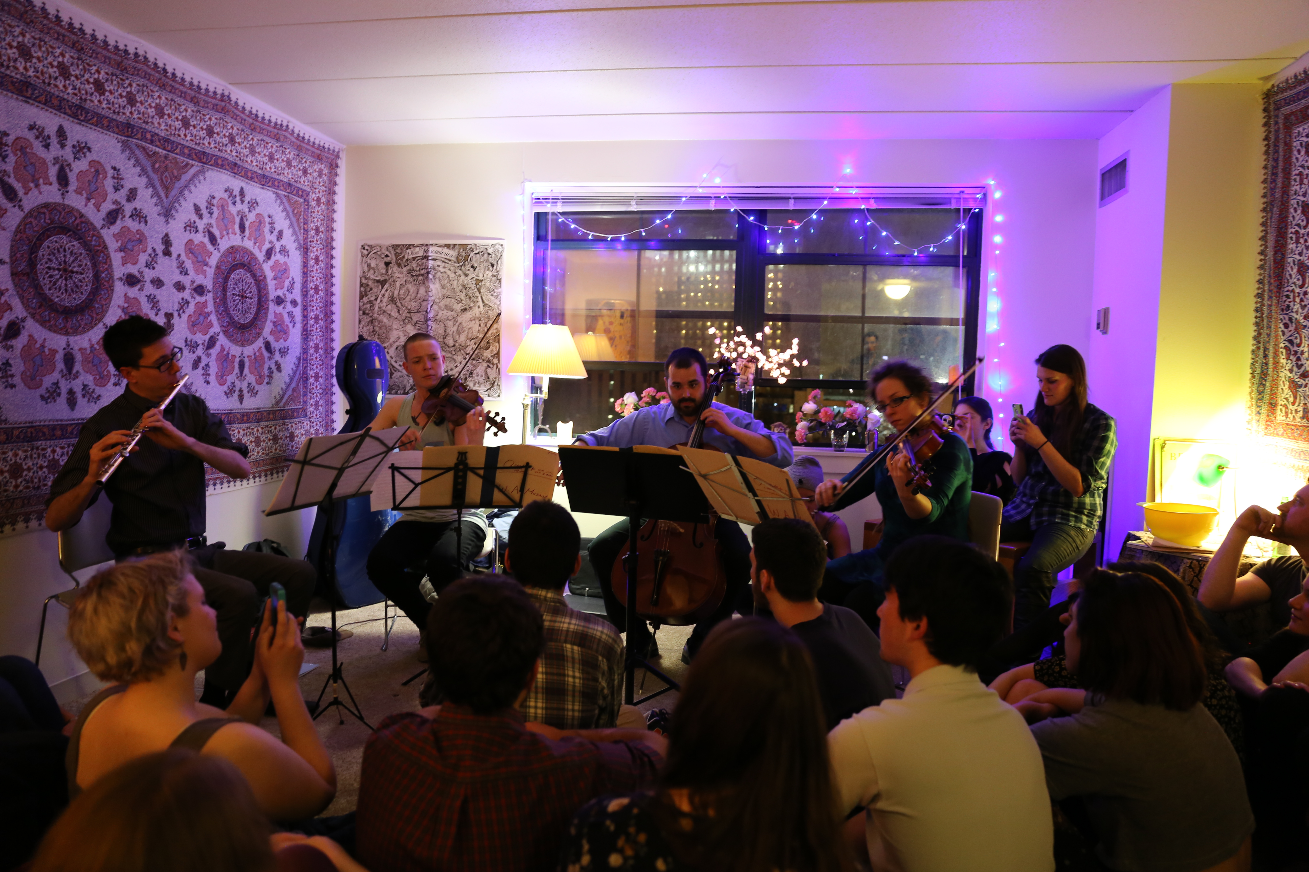 Like classical music and parties? Check out Groupmuse