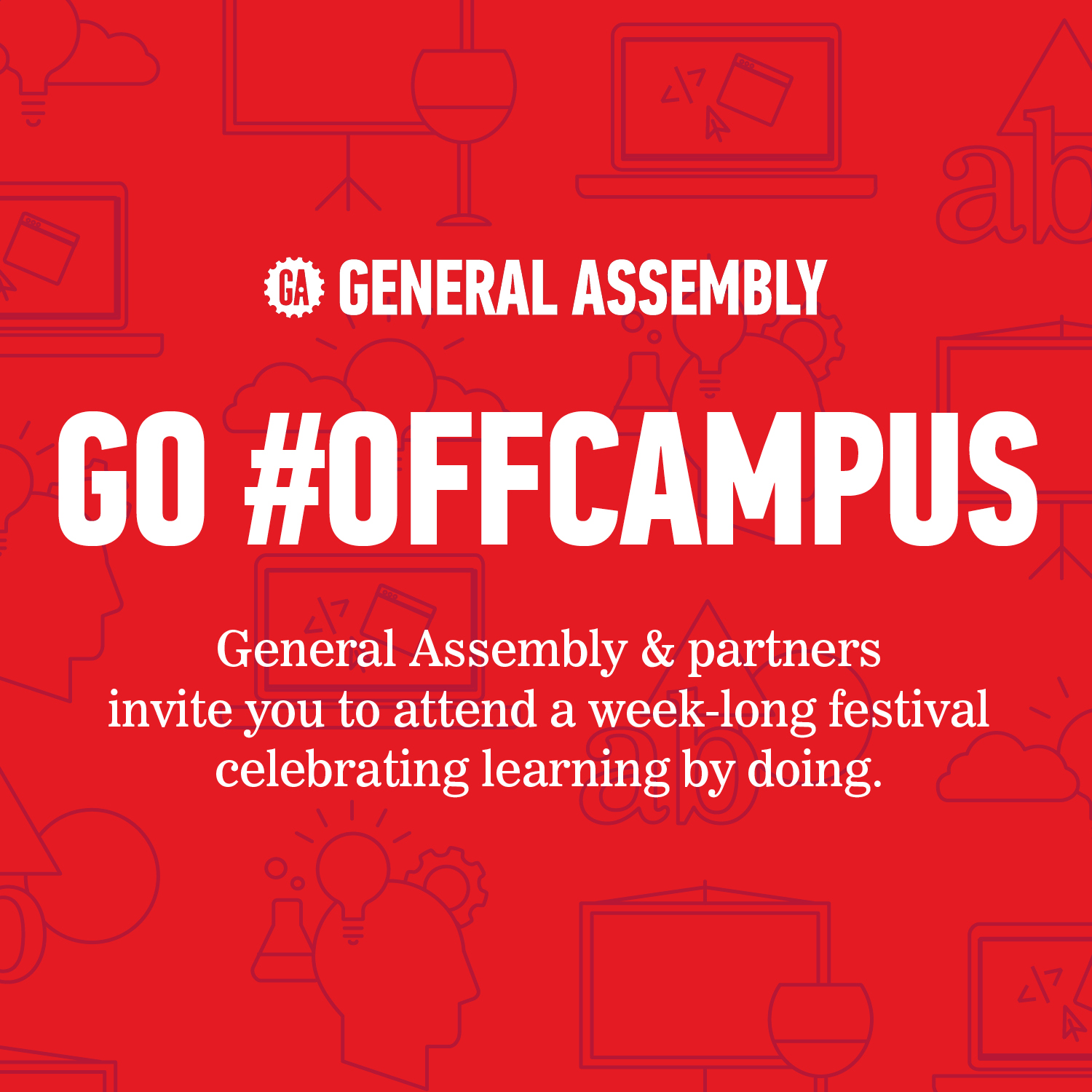 Join General Assembly for the #OFFCAMPUS Festival